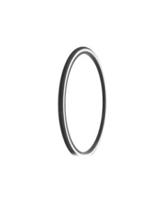 Tire 27 x 1 1/4 Black/White Side Wall HF-112.